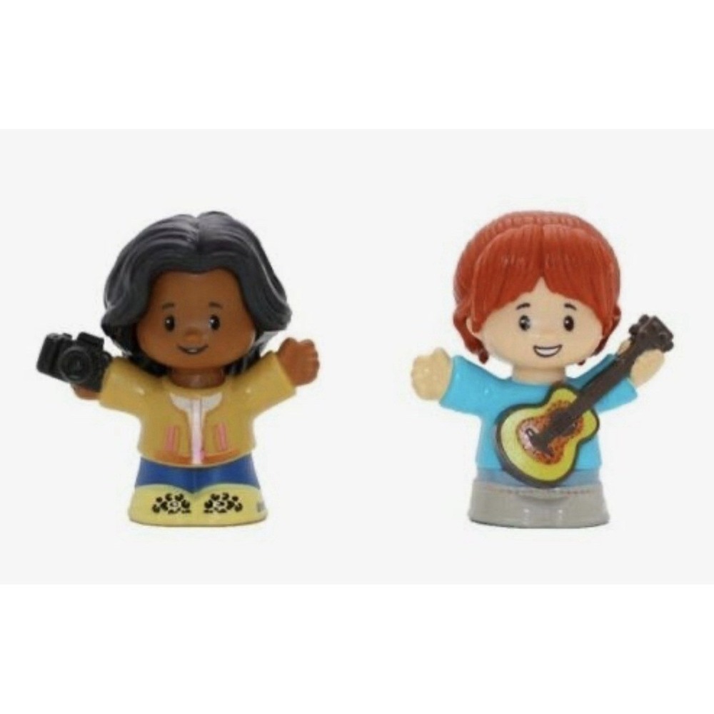 Fisher-Price Little People Figures Toddler 2-Pack Multicolor New HBW68‎ Musician